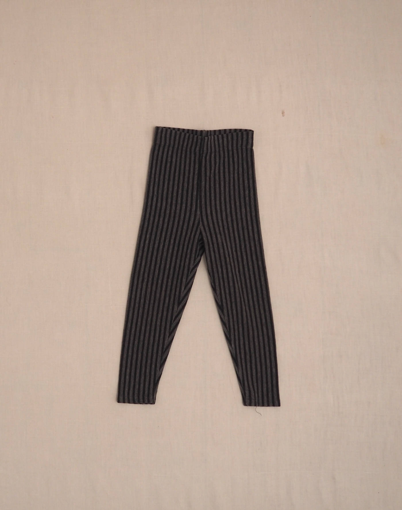 Striped ribbed leggings