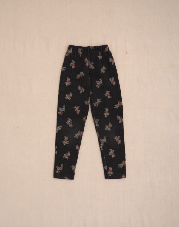 Ribbed dog leggings