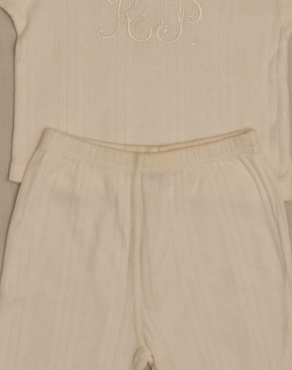 Lace jersey set