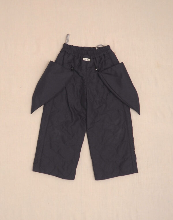Shiny quilted pants