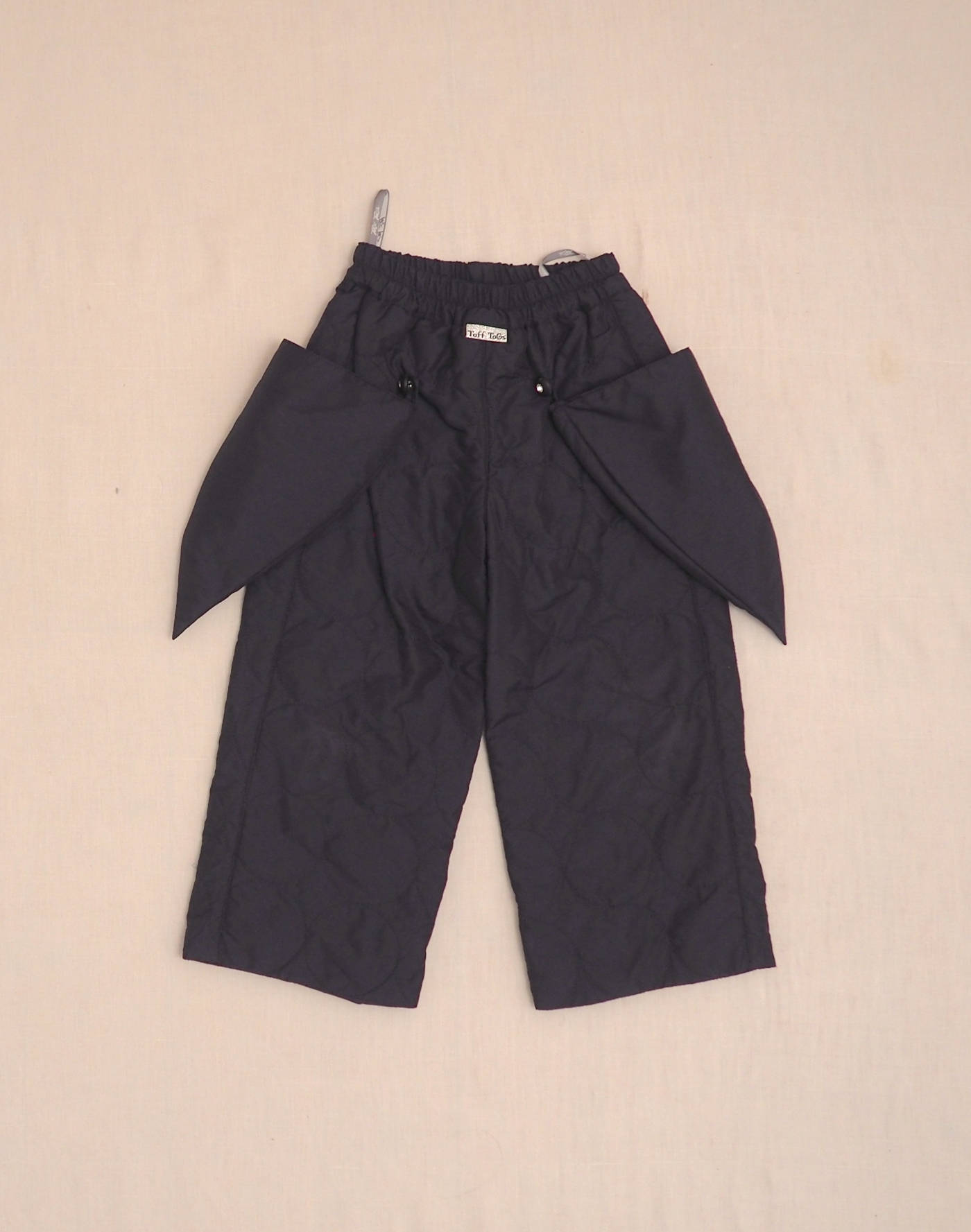 Shiny quilted pants