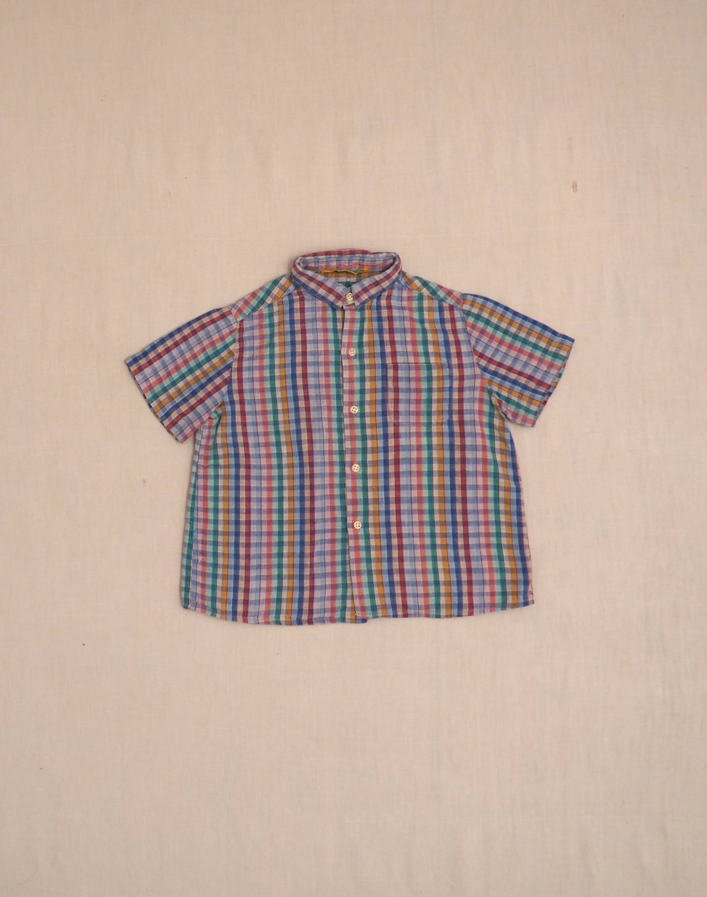 Cacharel plaid blouse