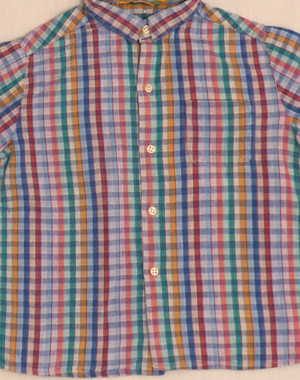 Cacharel plaid blouse