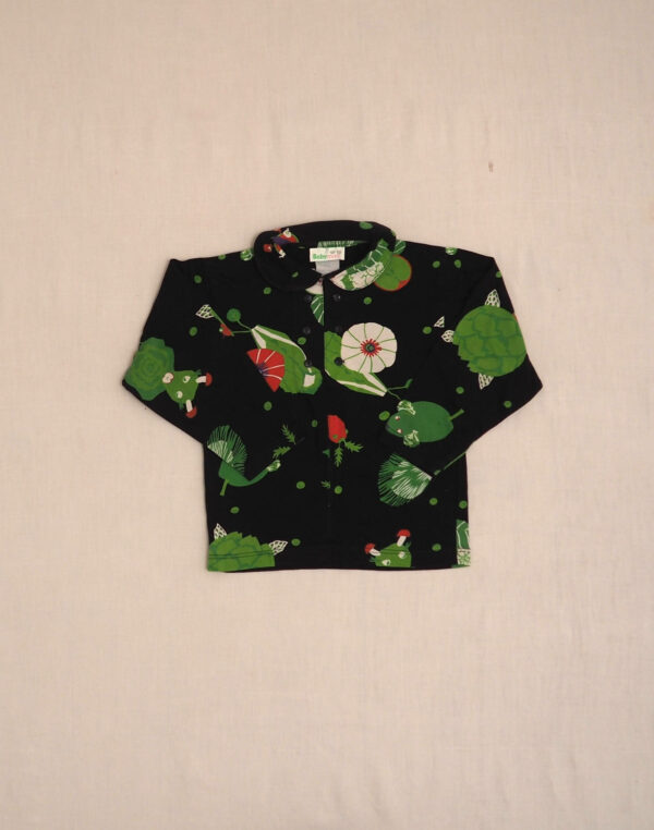 Green mouse blouse