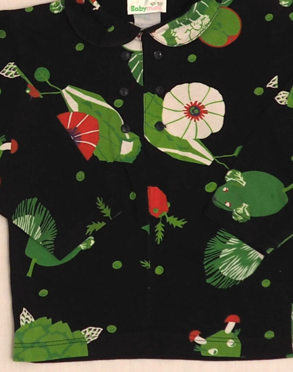 Green mouse blouse