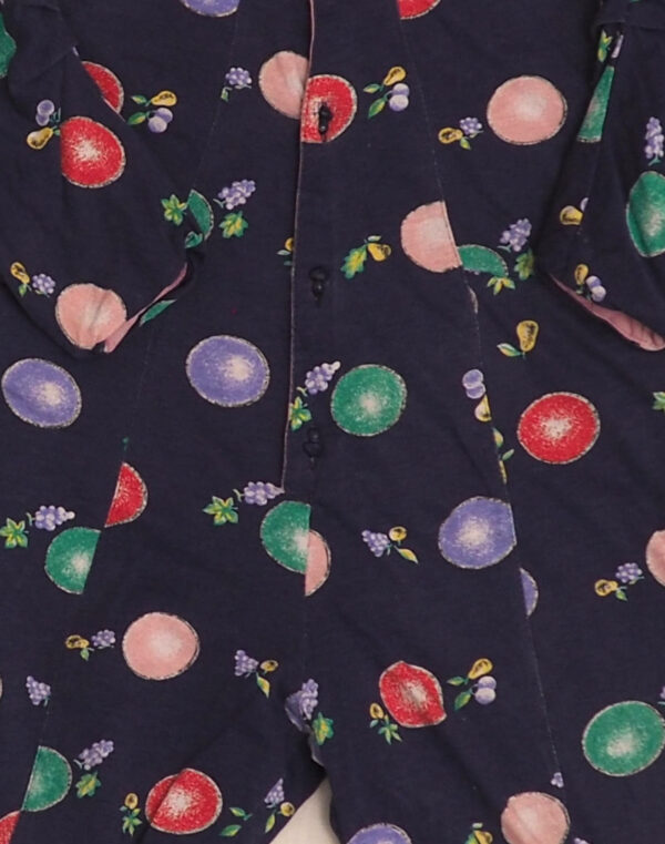 Floral fleece jumpsuit