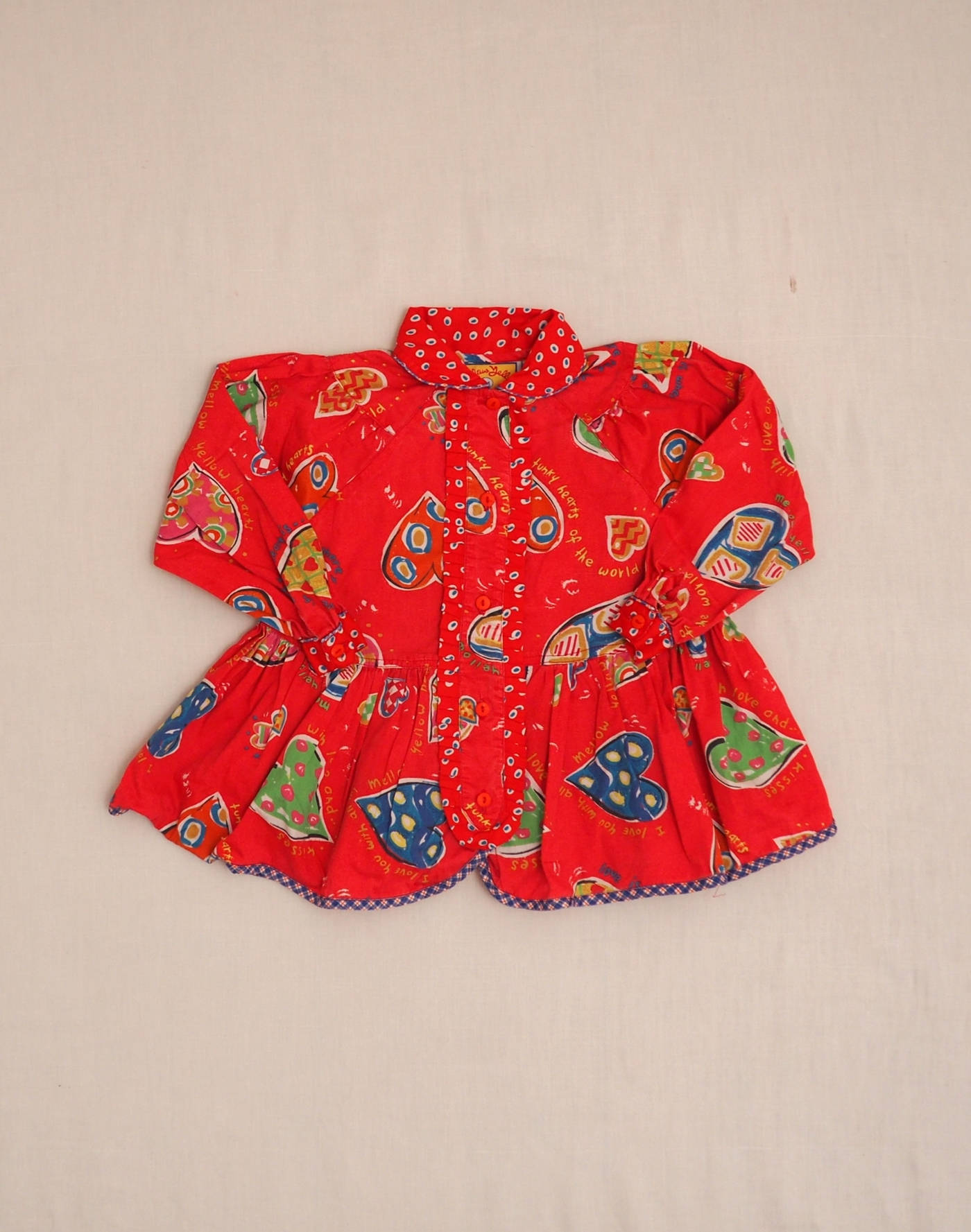 Shirt with hearts