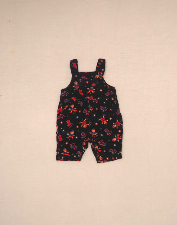 Toy velvet overalls