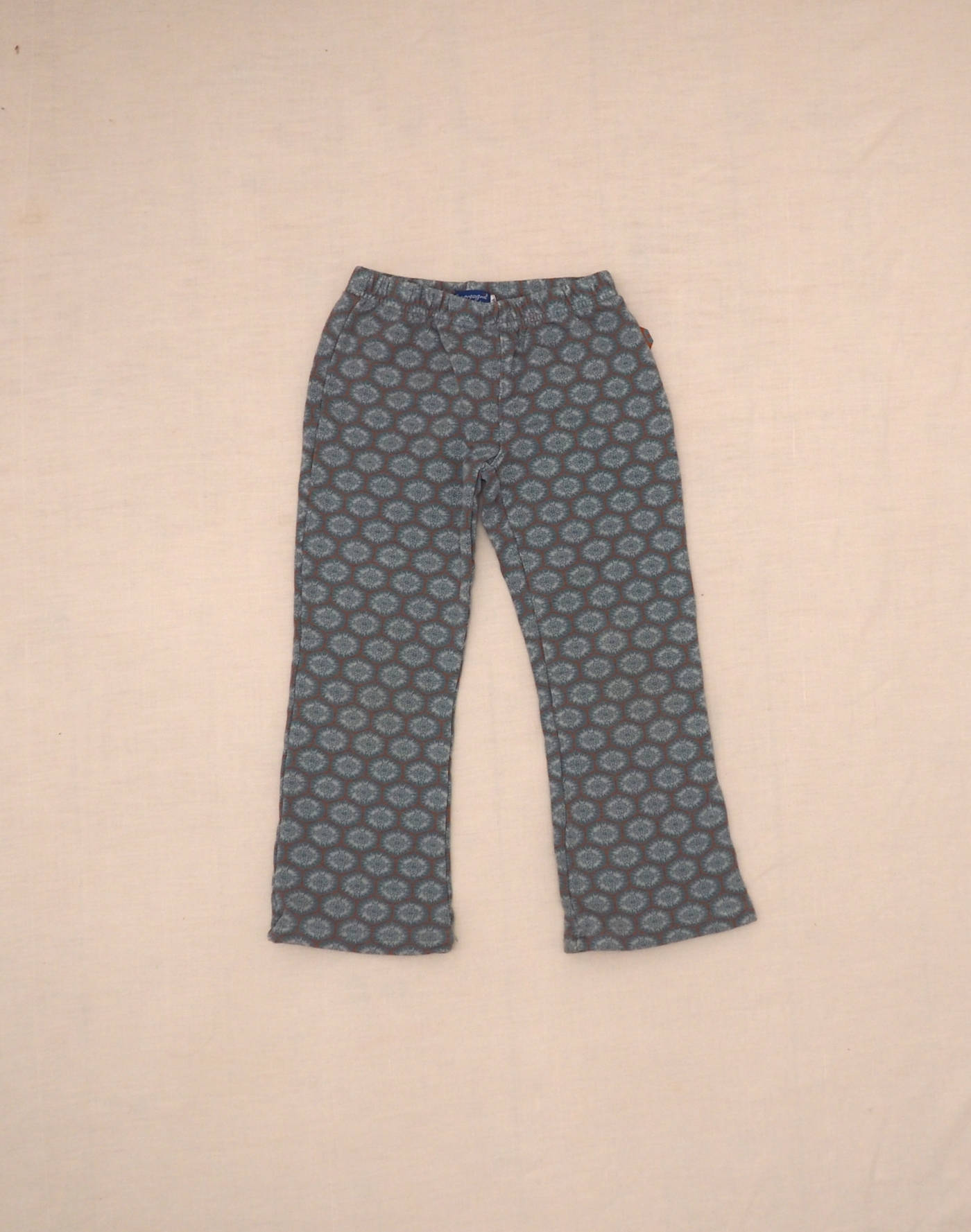 Patterned flared leggings