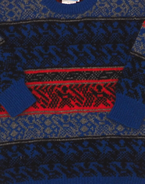 Wool jacquard sweater 6 years