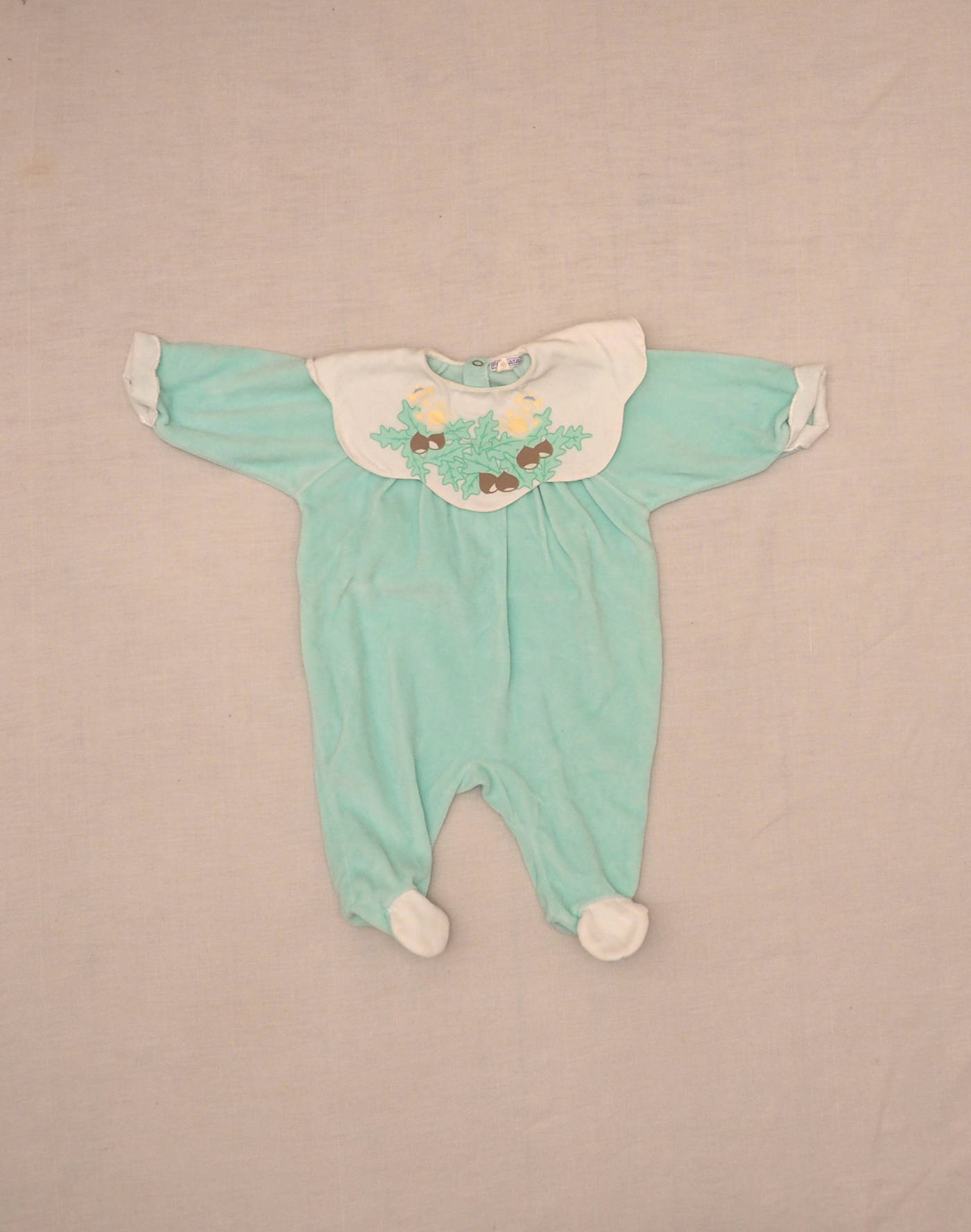 Chestnut velvet pyjamas