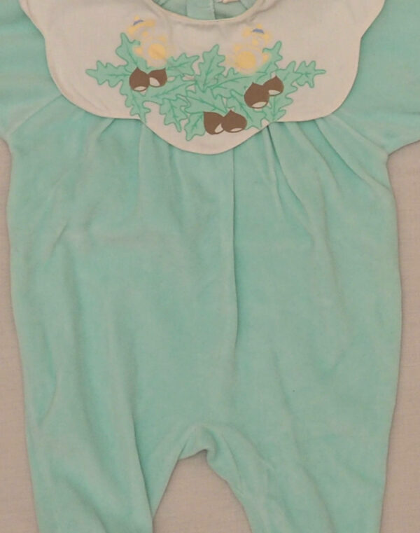 Chestnut velvet pyjamas