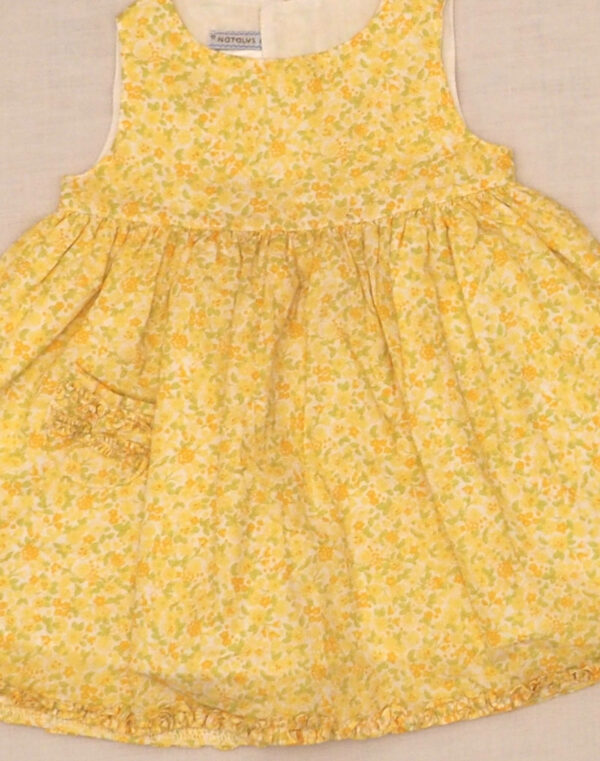 Sleeveless floral dress