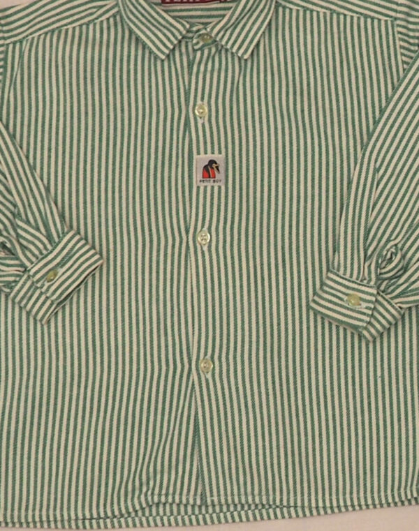 Striped winter shirt