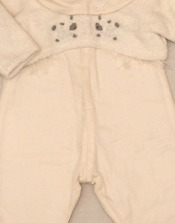 Little sheep fleece jumpsuit