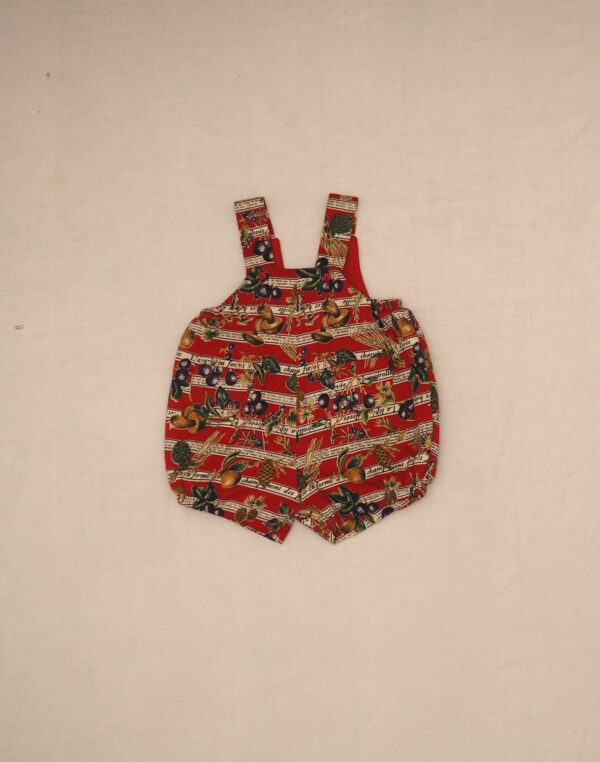 Autumn lined short overalls
