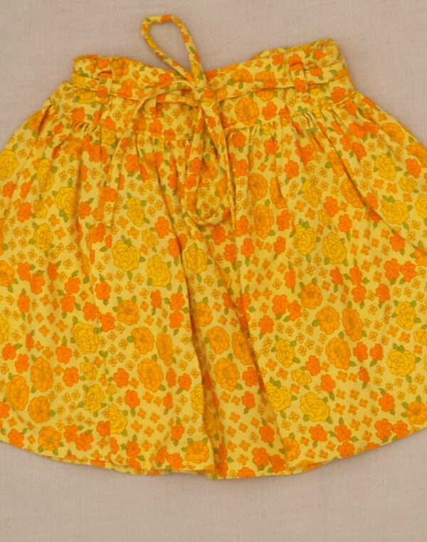 1970 floral skirt