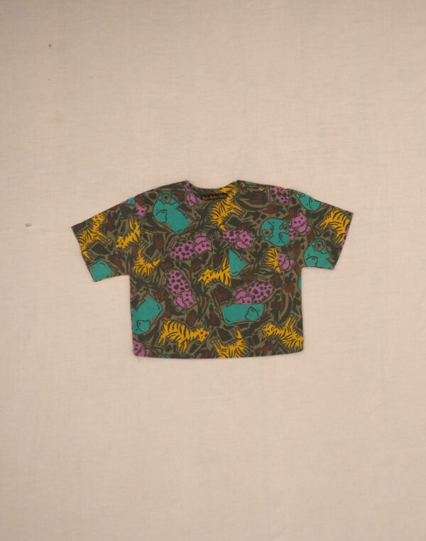 Animal print blouse