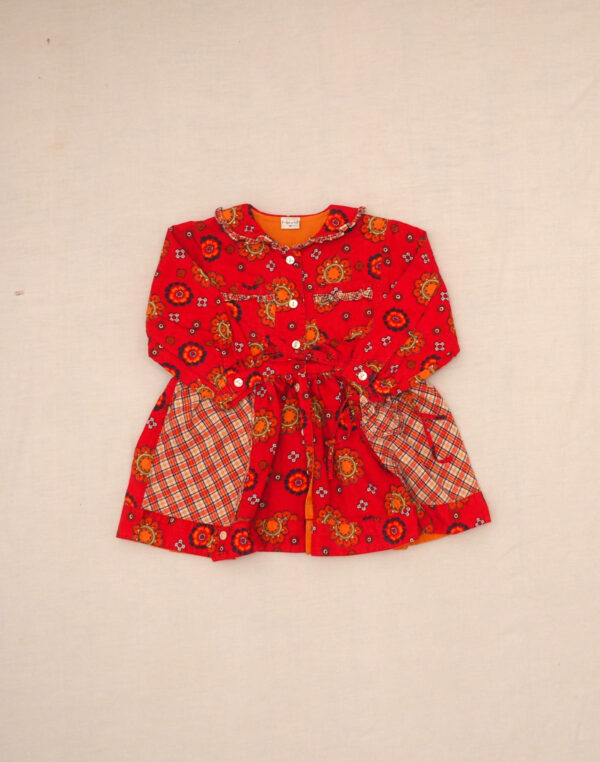Lined winter dress