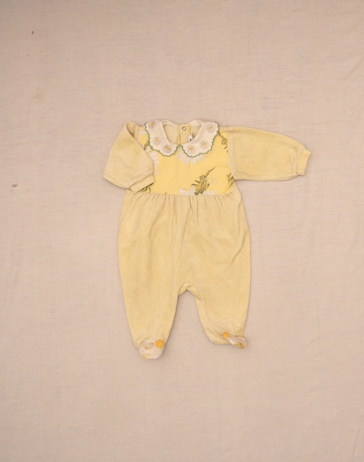 Baby Dior embroidered pyjamas