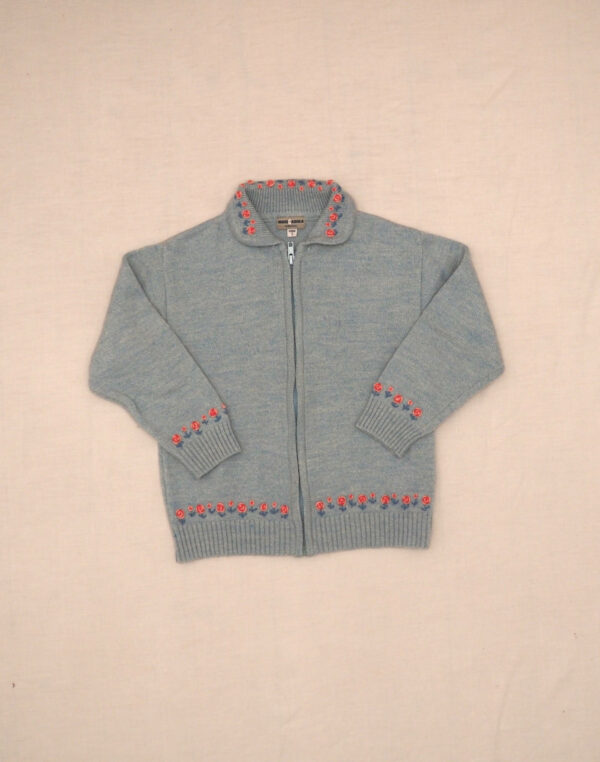 Embroidered cardigan 7 years