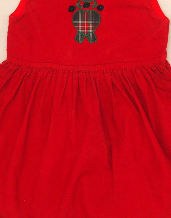 Velvet chasuble dress