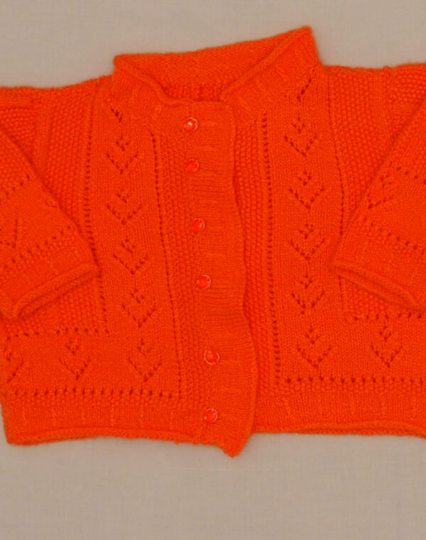 Hand-knitted cardigan