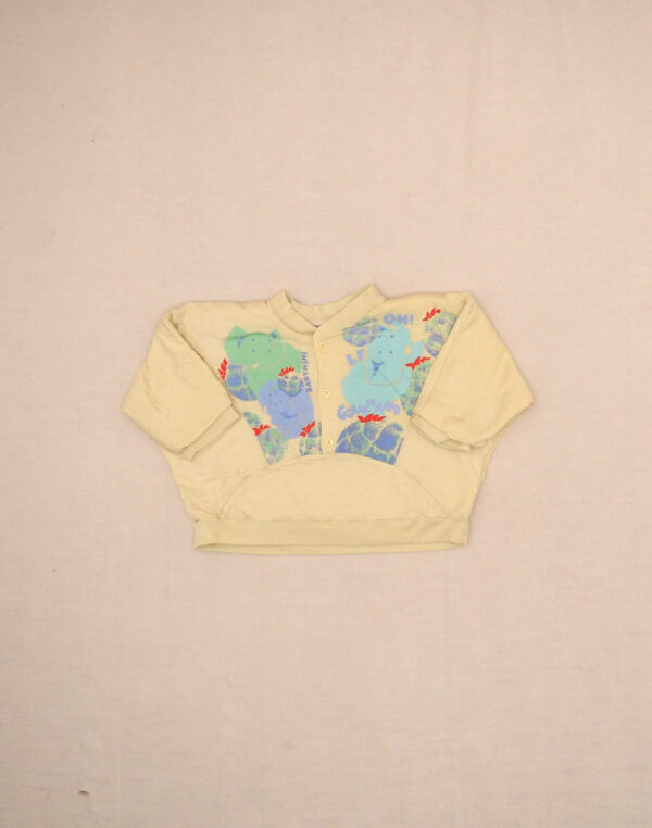 Elephant fleece sweatshirt