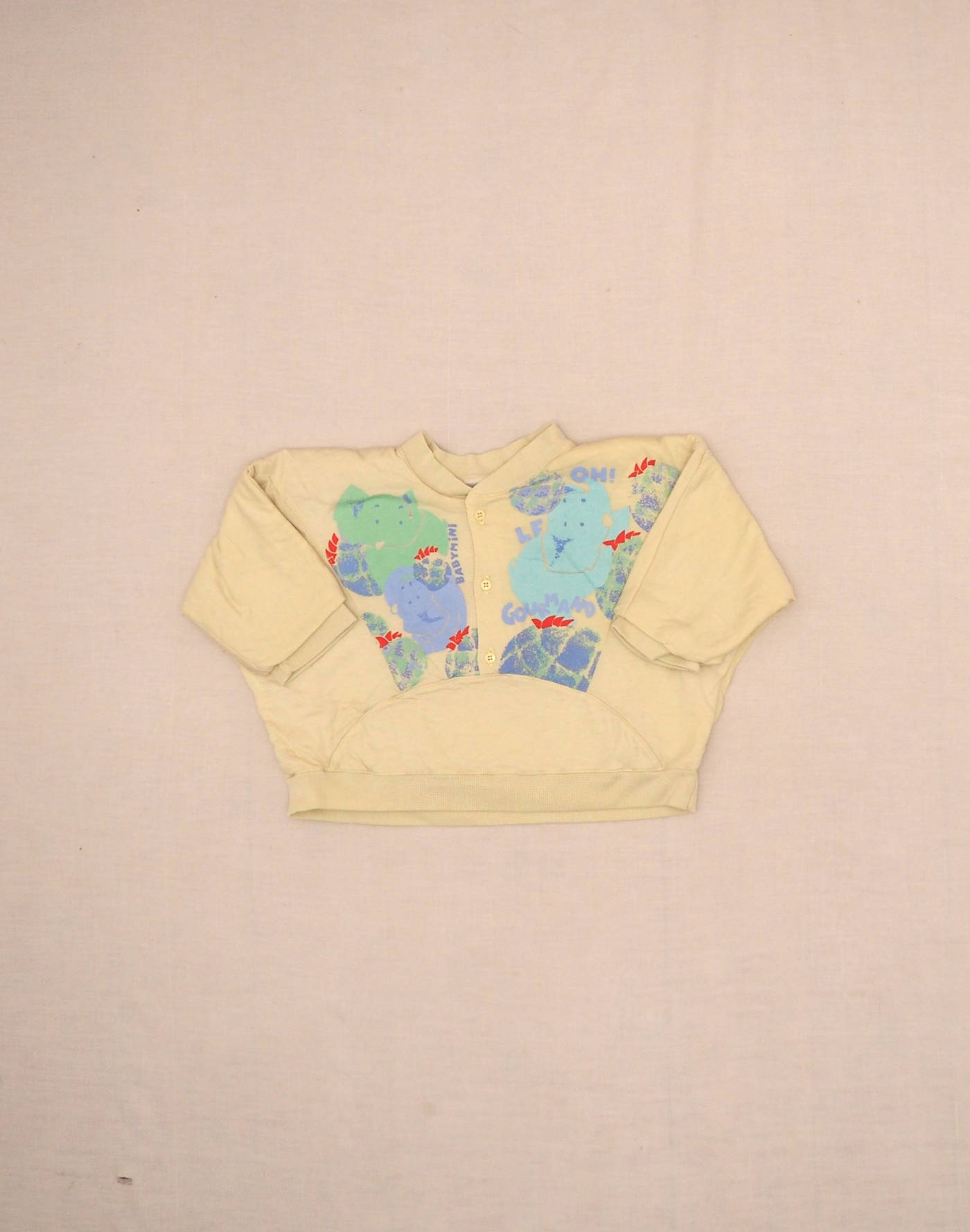 Elephant fleece sweatshirt