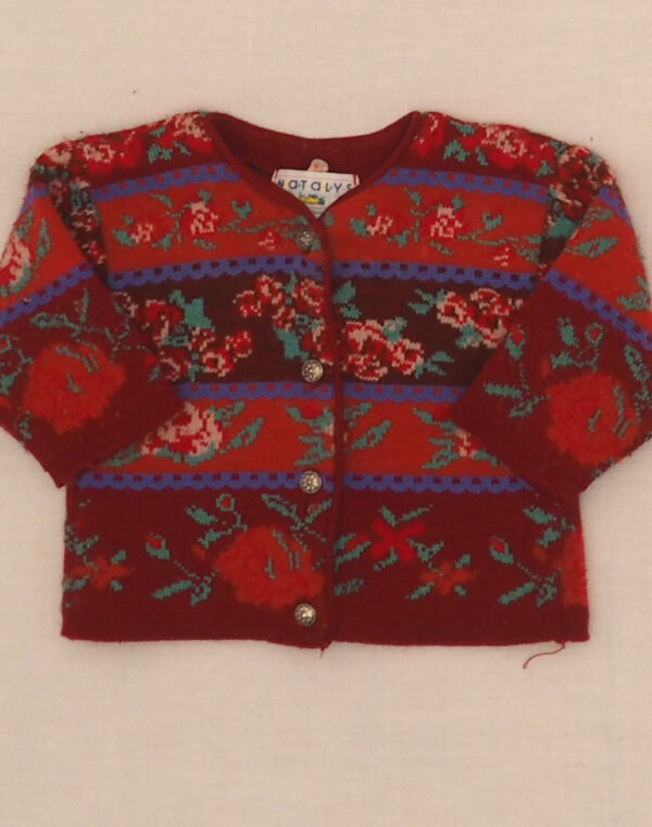 Floral cardigan