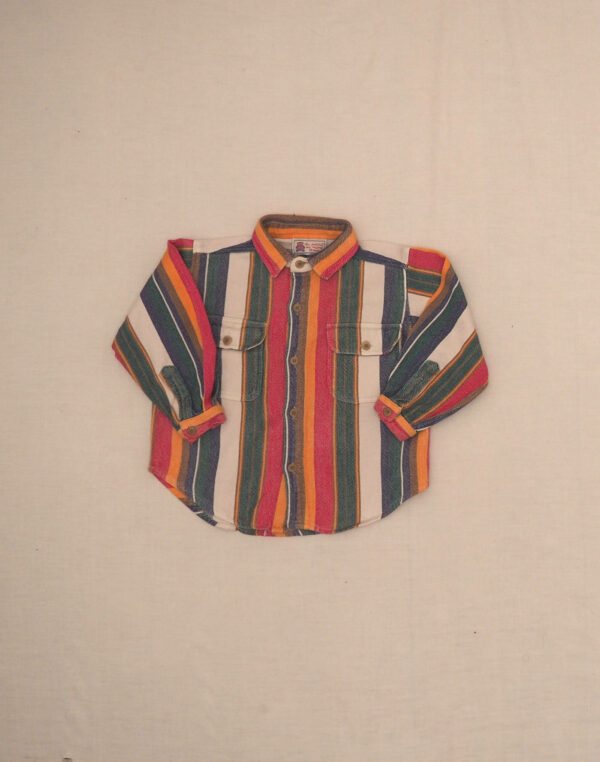 Striped winter shirt