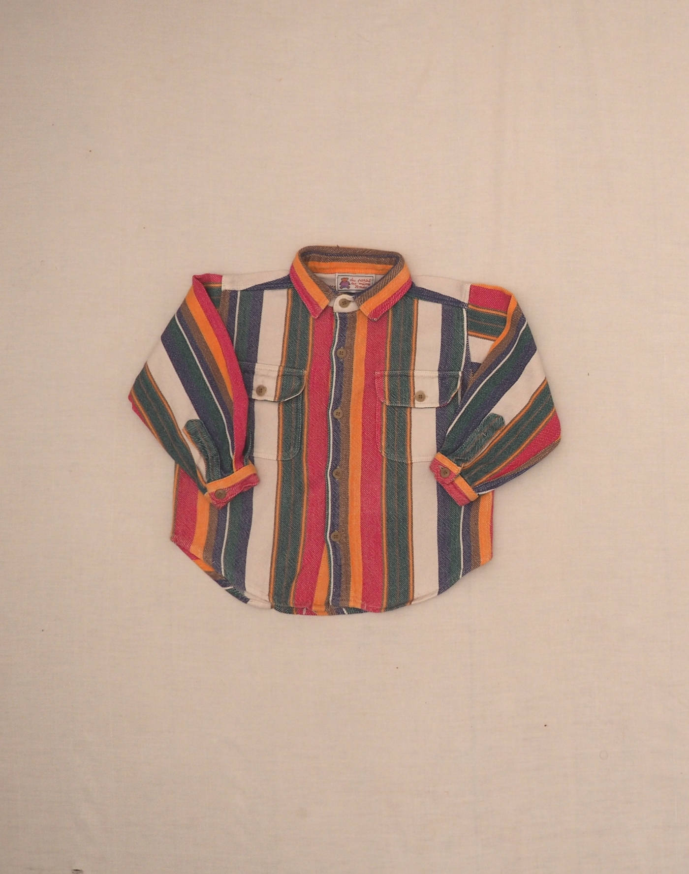 Striped winter shirt