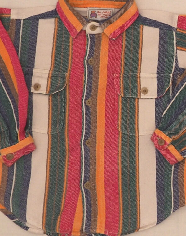Striped winter shirt
