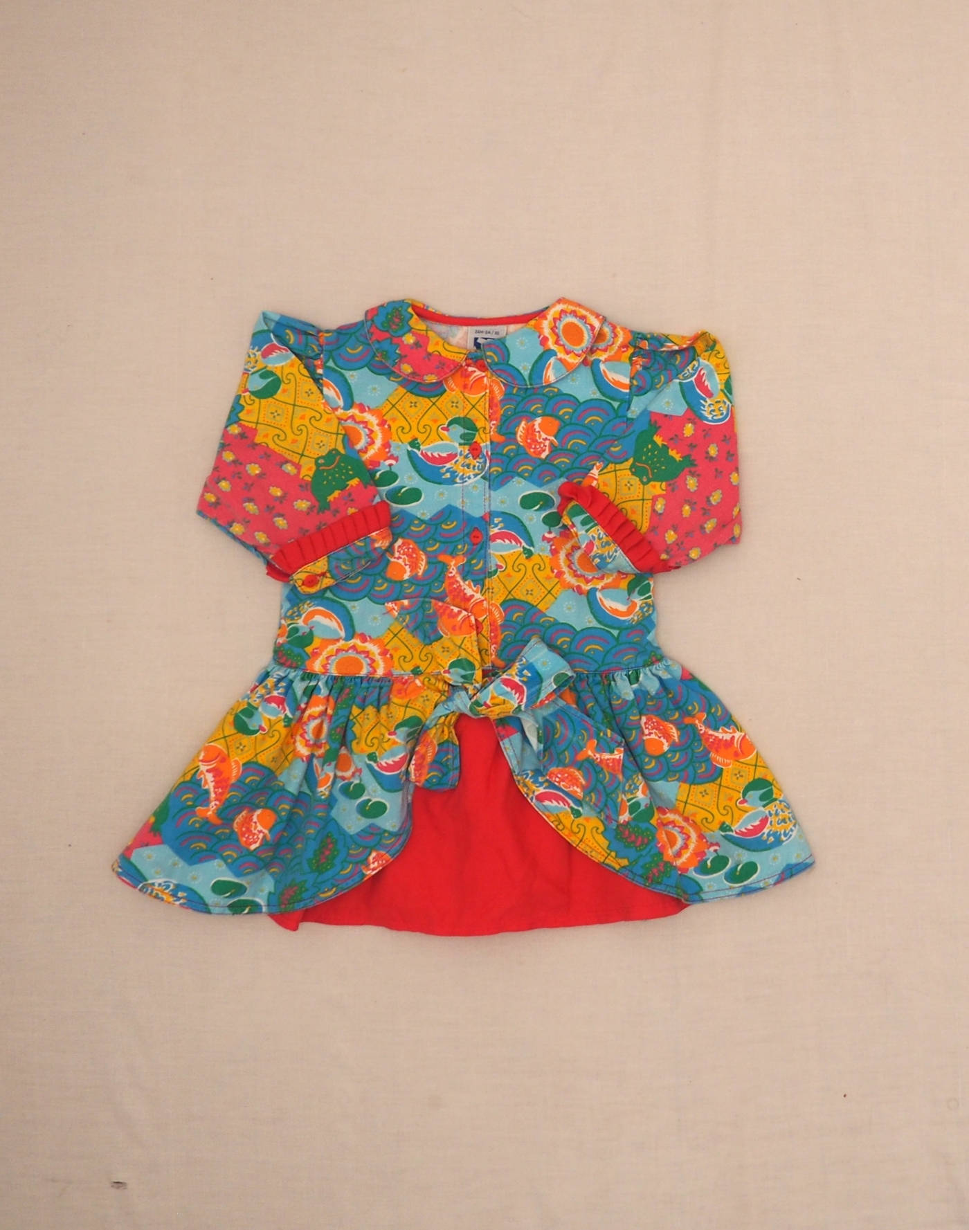 Robe d'hiver fleurie