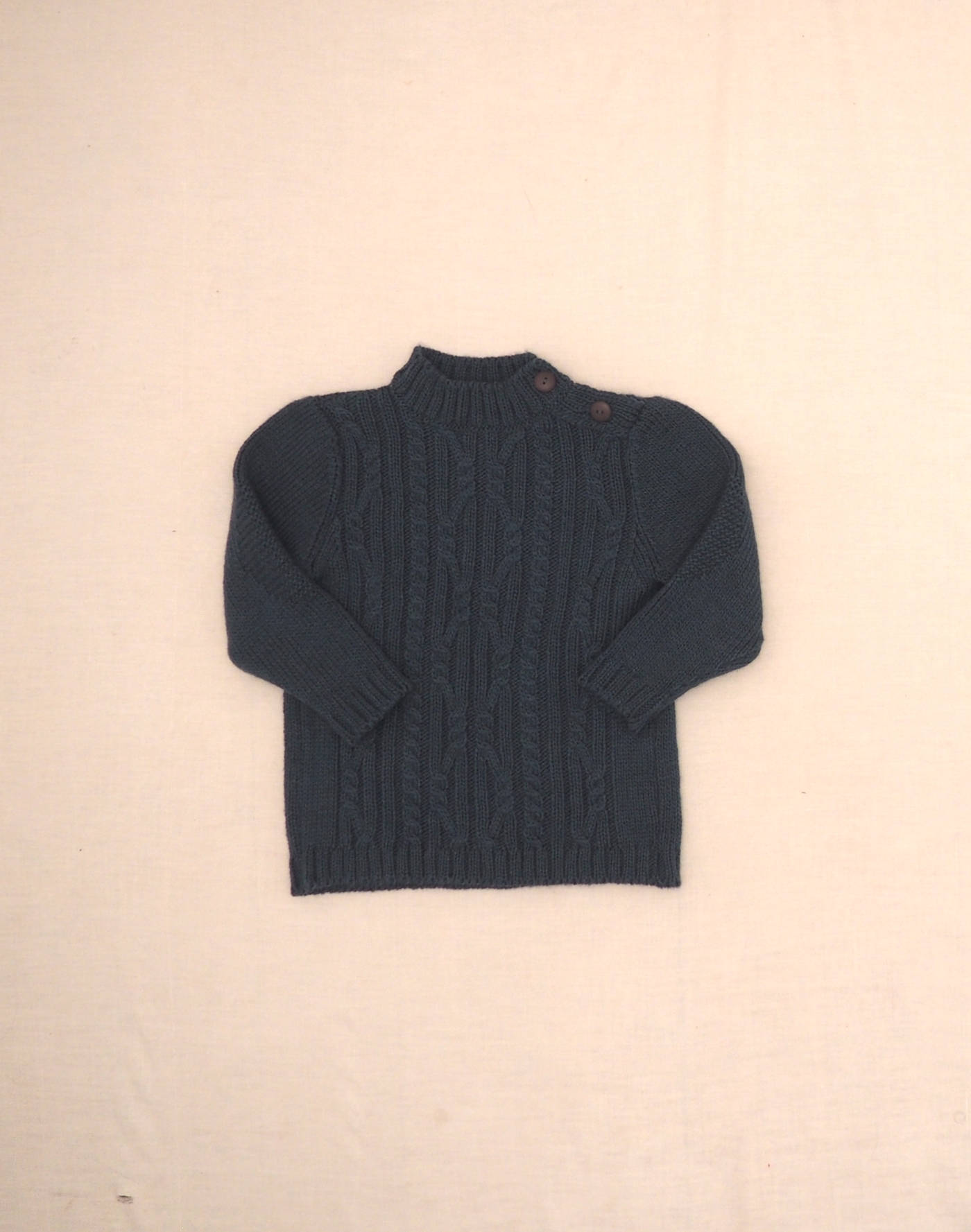 Cable sweater