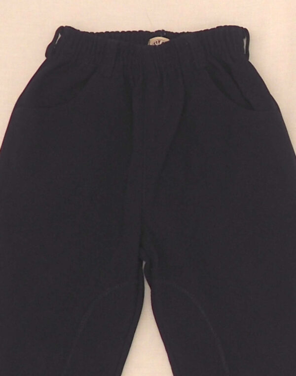 Navy spindle pants