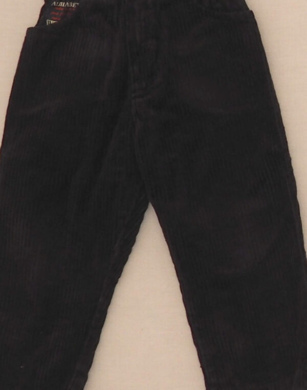 Black corduroy pants
