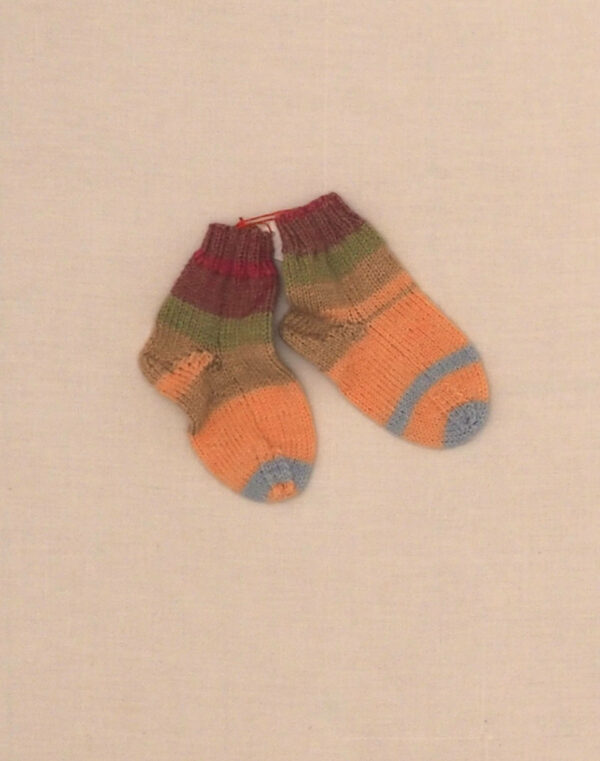 Hand-knitted socks P19