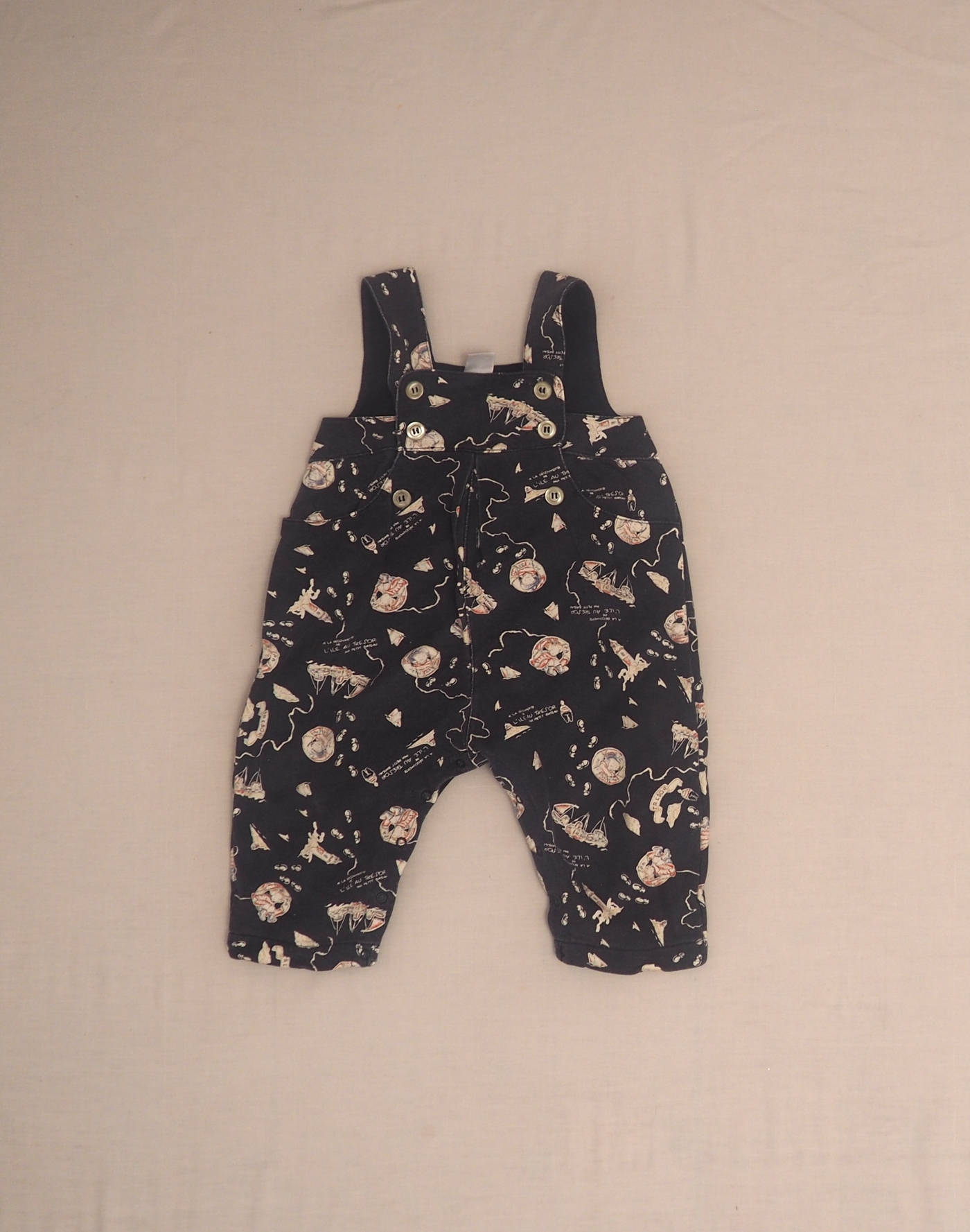 Salopette Petit Bateau île au trésor