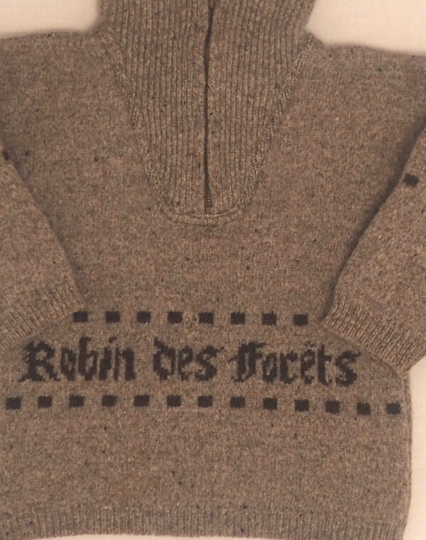 Robin des Forêts mottled sweater
