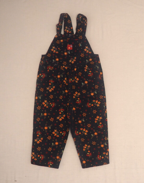 Salopette fleurie 6 ans