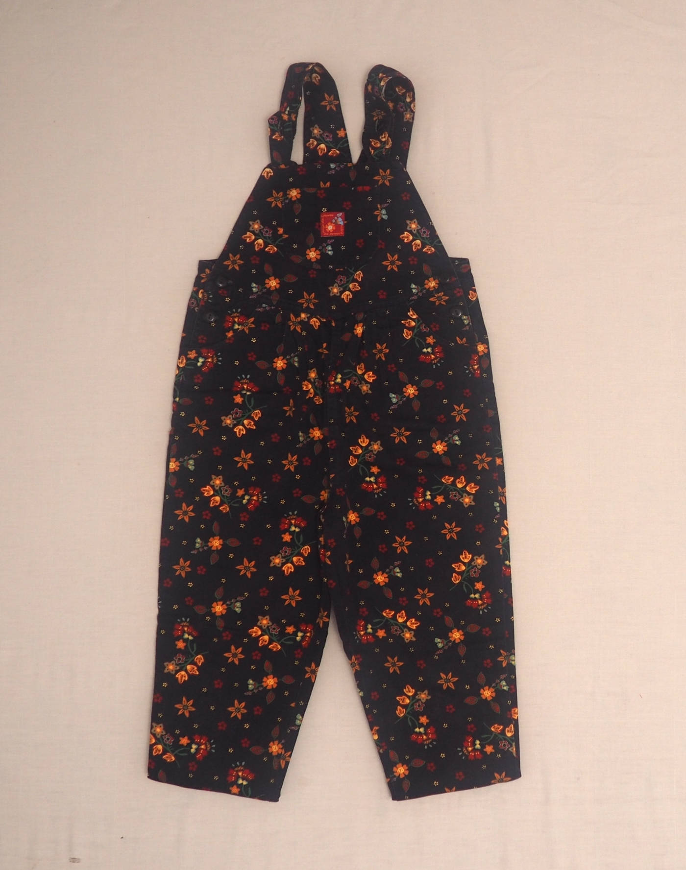 Salopette fleurie 6 ans