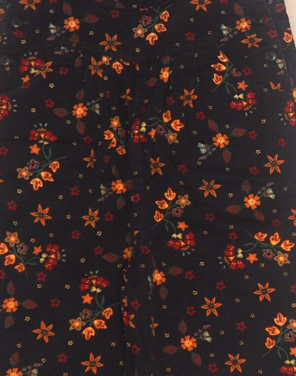 Salopette fleurie 6 ans