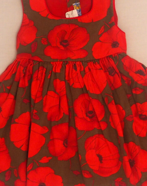 Robe coquelicots