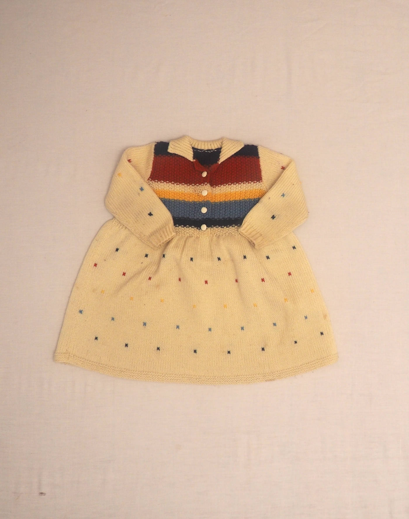 Robe tricotée main 1960