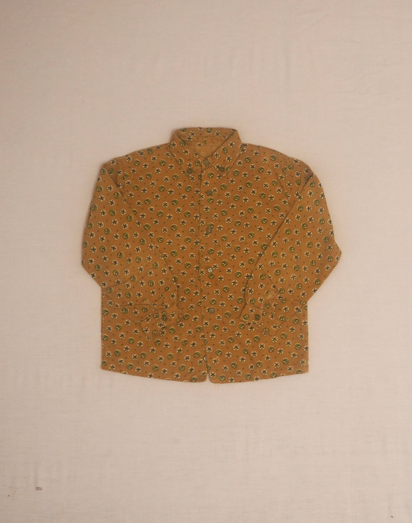 Floral velvet shirt 6 years