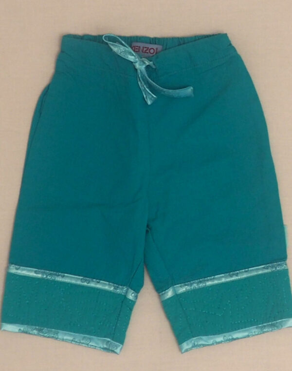 Pantalon Kenzo turquoise