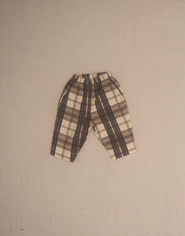 Pantalon à carreaux