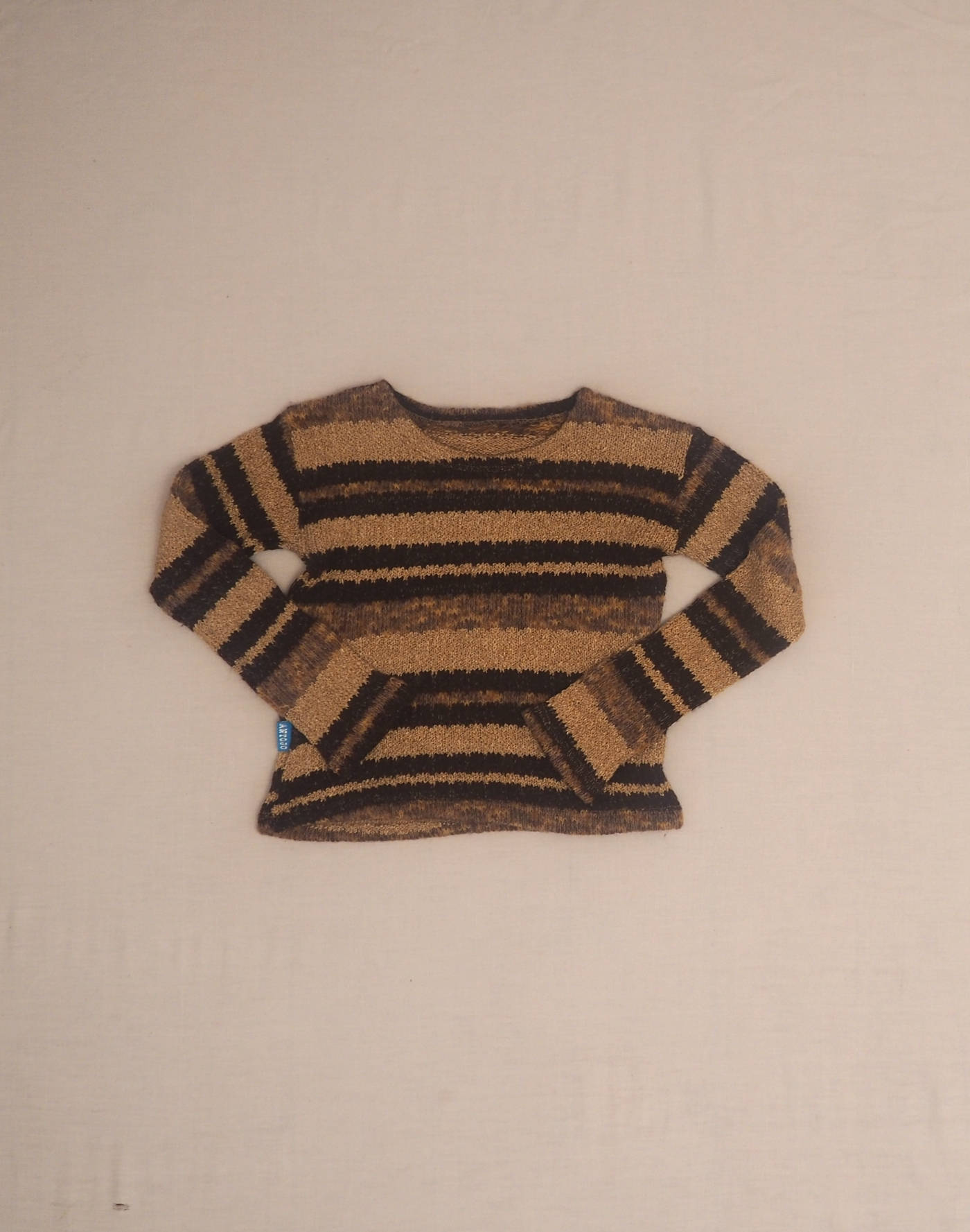 Pull à rayures lurex 6 ans