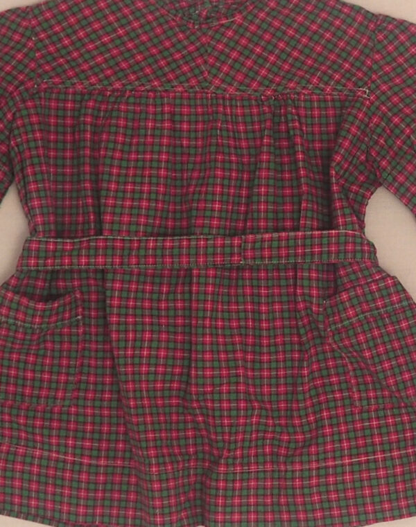 1950s plaid blouse